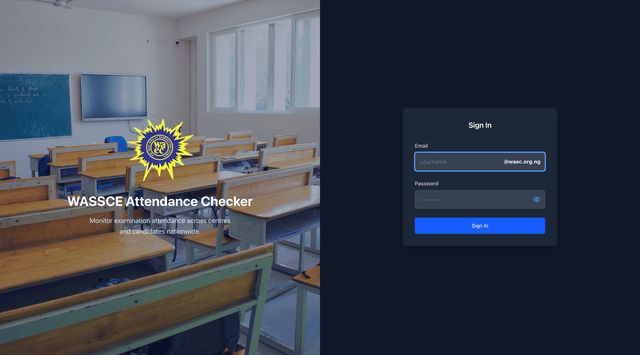 WAEC Attendance Tracker