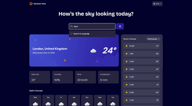 Weather Now